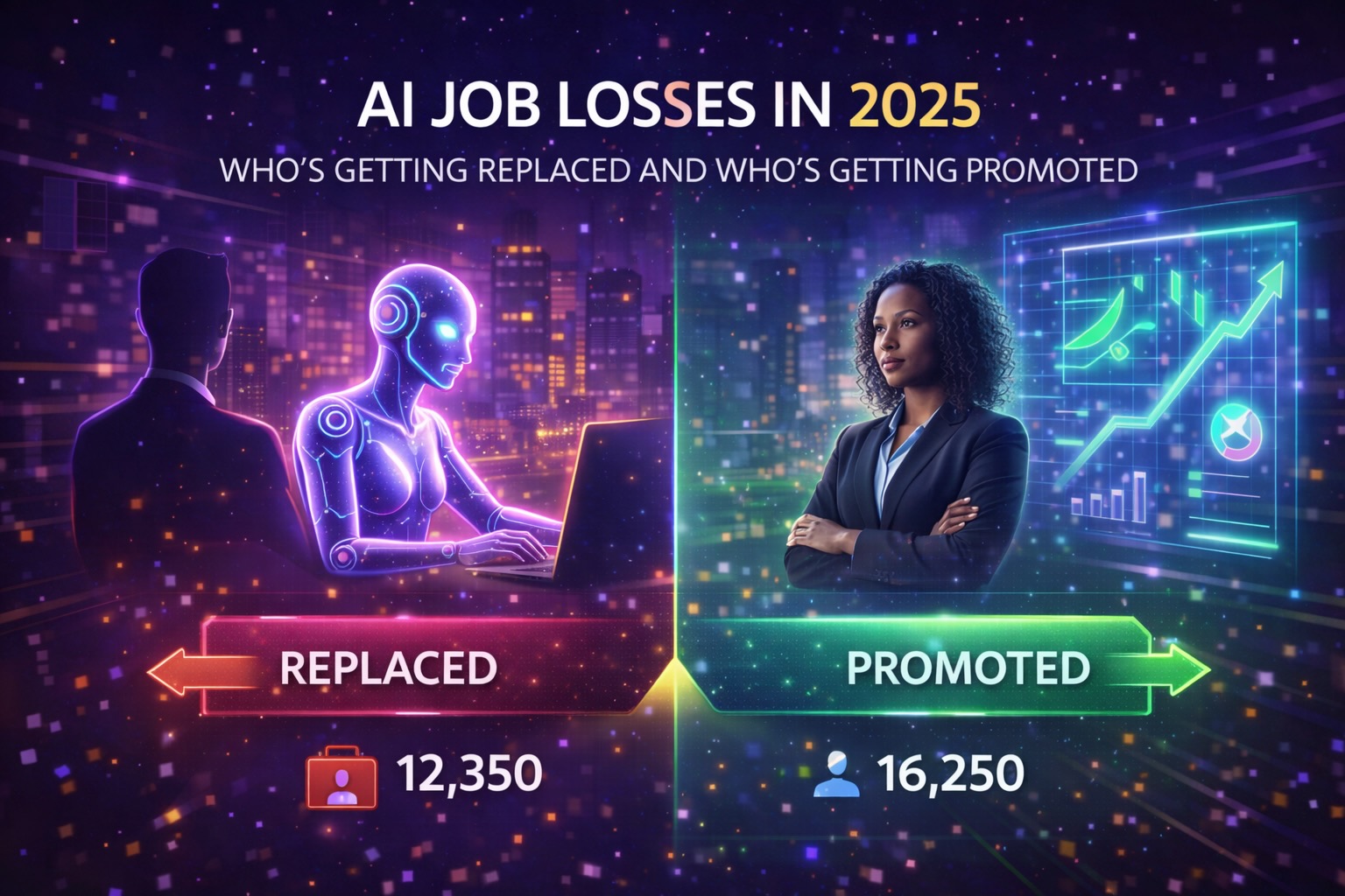 AI Job Losses in 2025: Who's Getting Replaced and Who's Getting Promoted