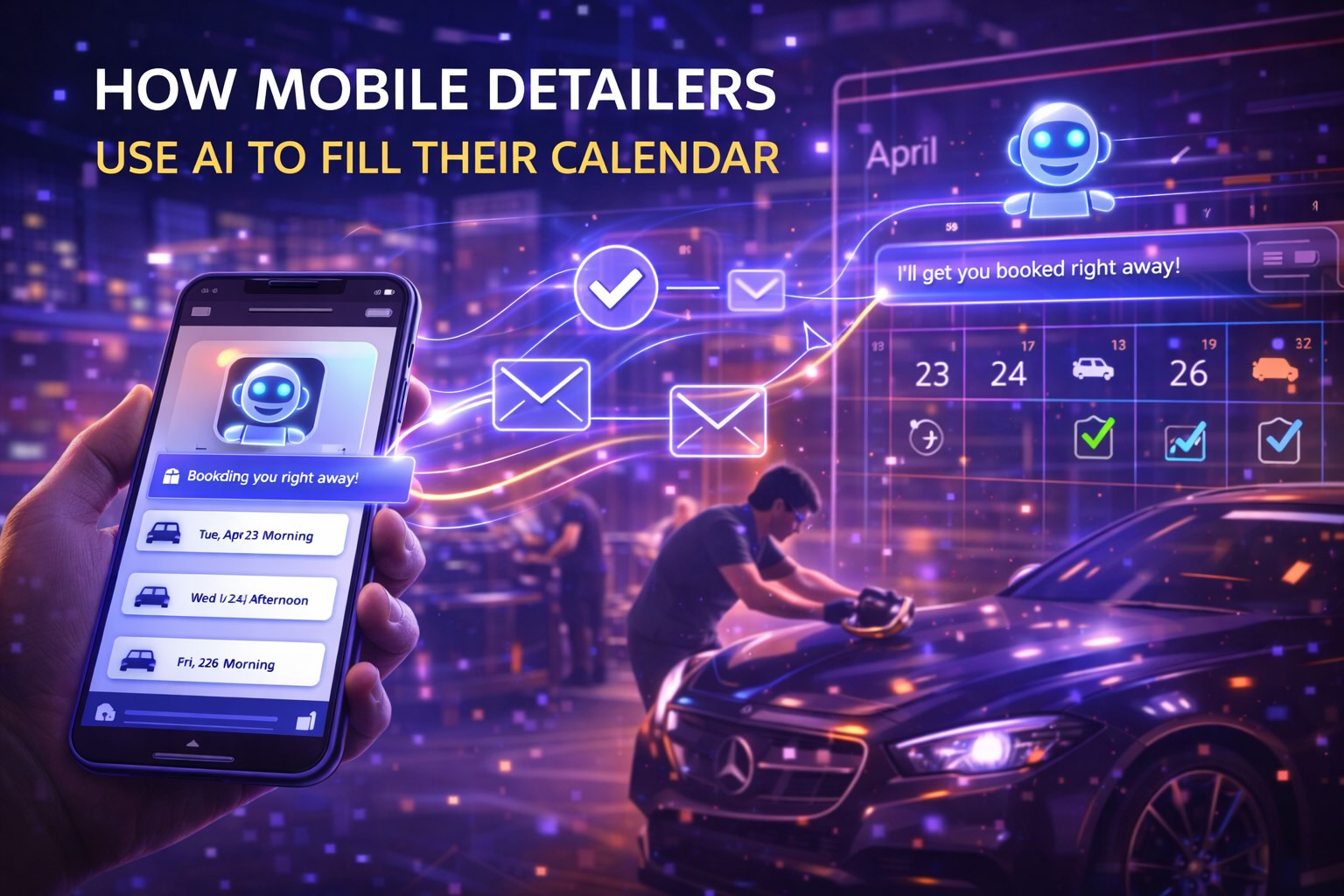 How Mobile Detailers Use AI to Fill Their Calendar