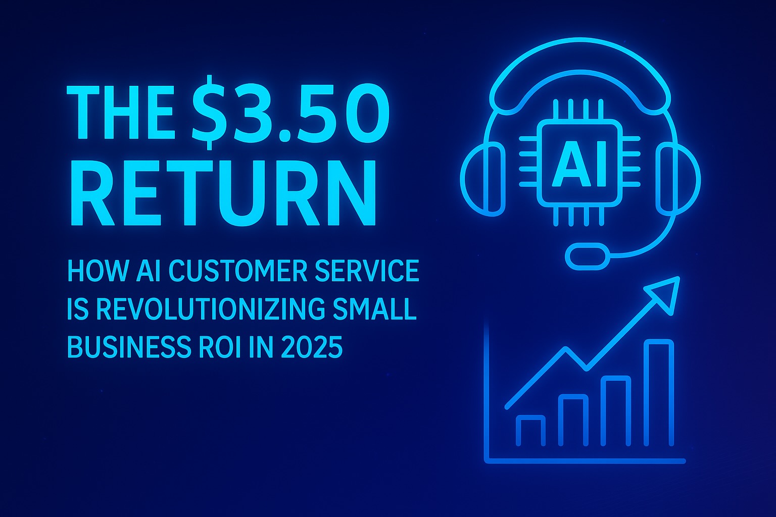 The $3.50 Return: How AI Customer Service is Revolutionizing Small Business ROI in 2025